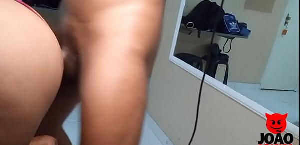  Black girl Fat ass brazilian fucking at the hotel